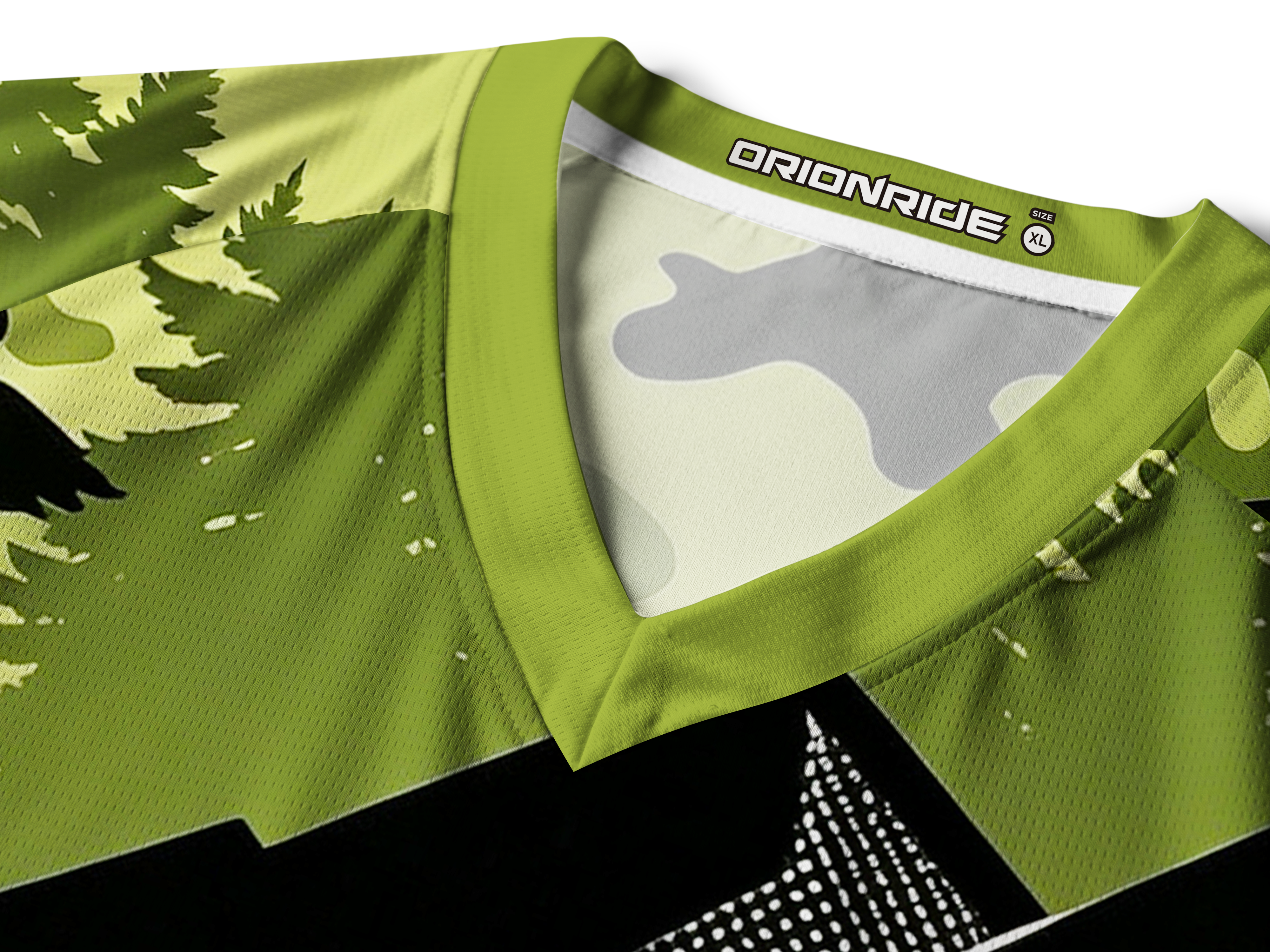Orionride Geometric Wilderness Long Sleeve Downhill Jersey