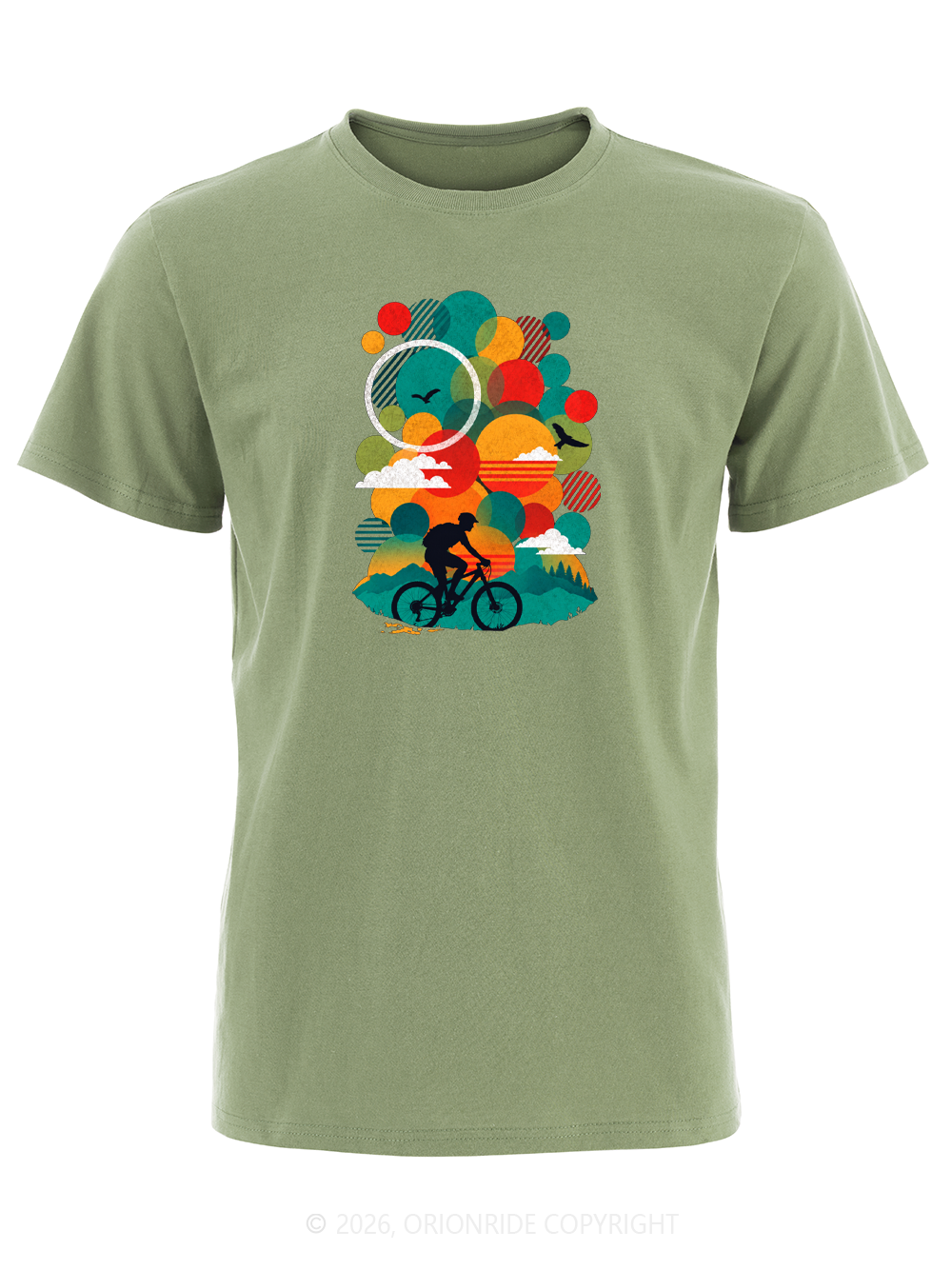 Orionride Ride Toward Light Short Sleeves Bike T-Shirt