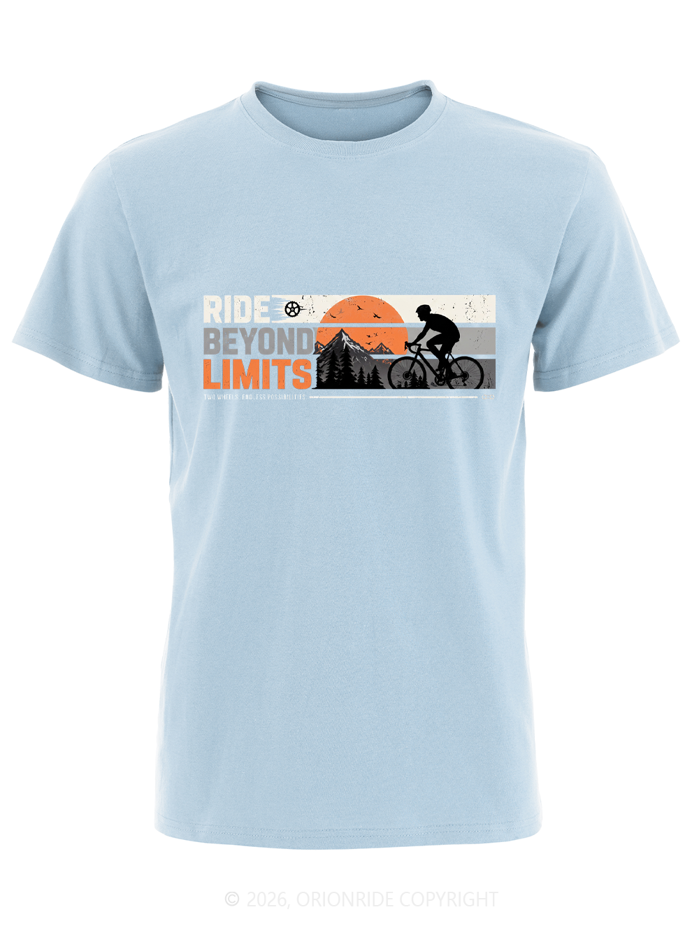 Orionride Beyond Limit Ride Short Sleeves Bike T-Shirt