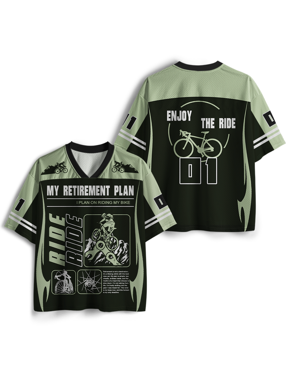 Orionride My Retirement Plan Mesh Jersey