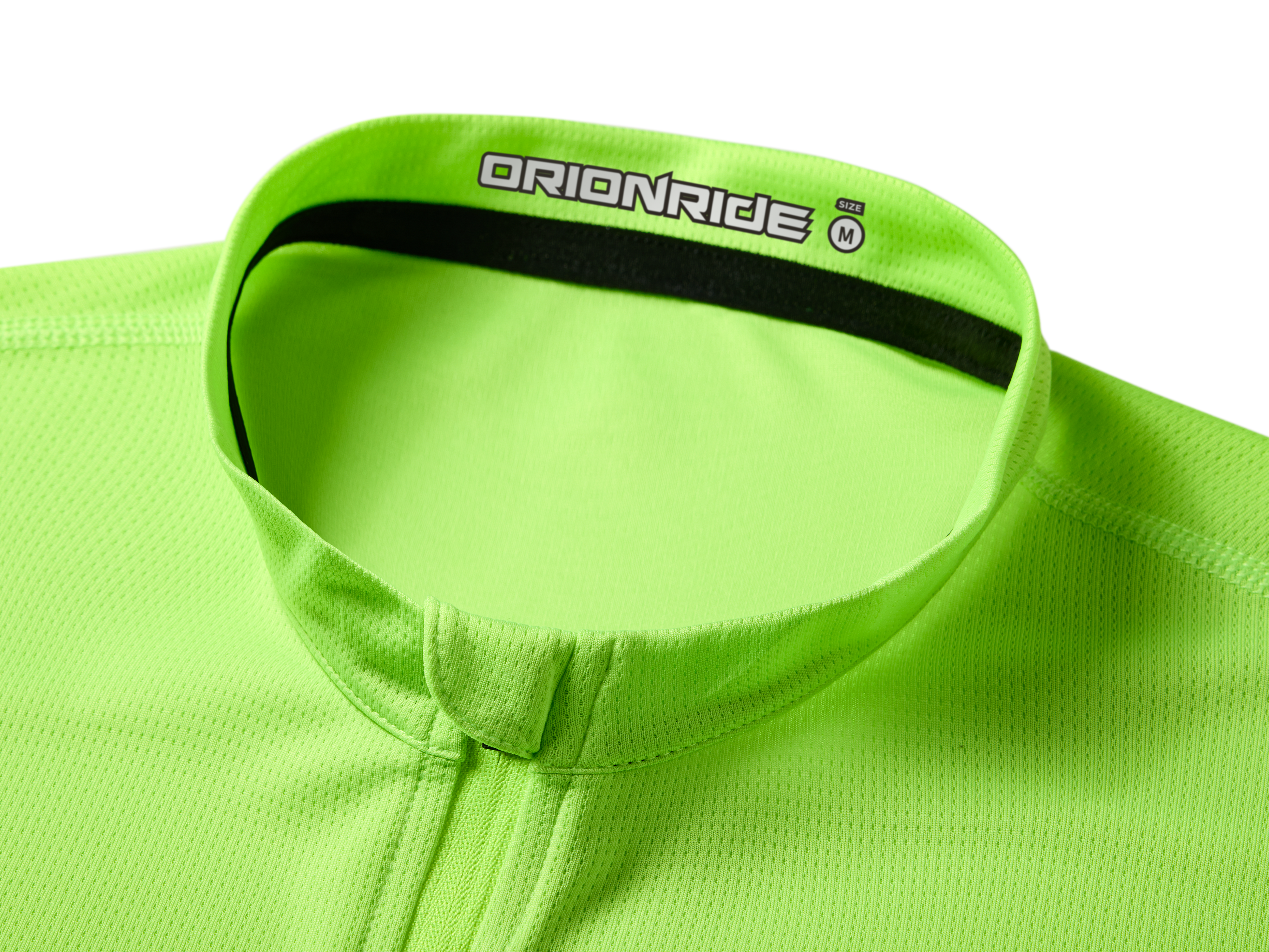 Orionride Brand Long Sleeve Half Zipper Mountain Bike Jersey Green