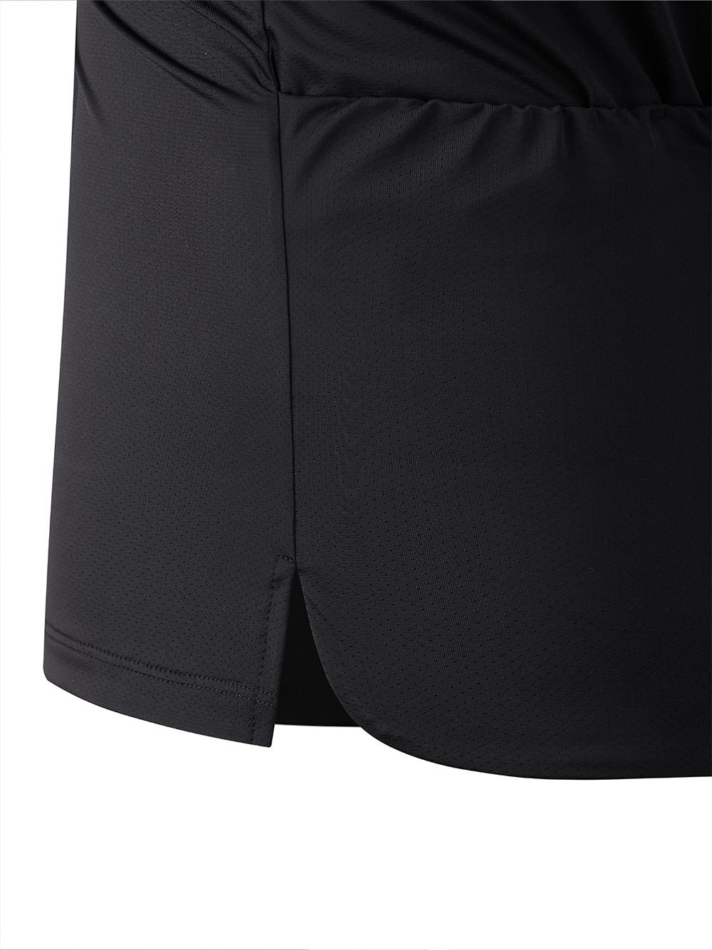 Orionride Men's Breathable Short Sleeve Technical Tee Black