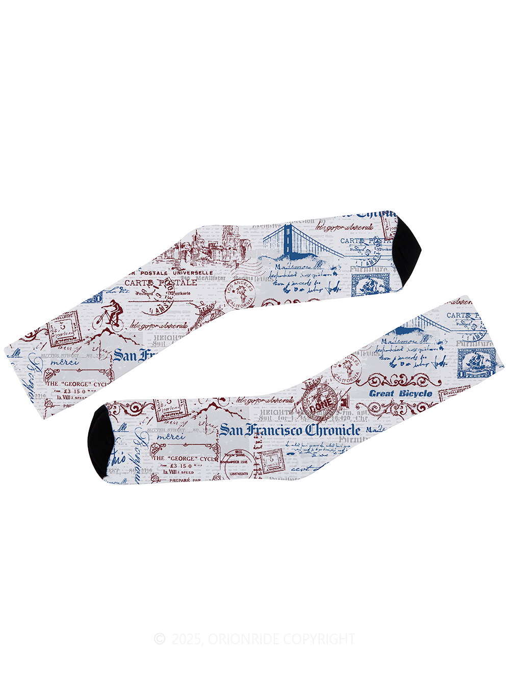Orionride San Francisco Stories Cycling Socks