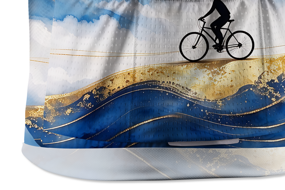 Orionride Watercolor Wanderer Short Sleeves Cycling Jersey