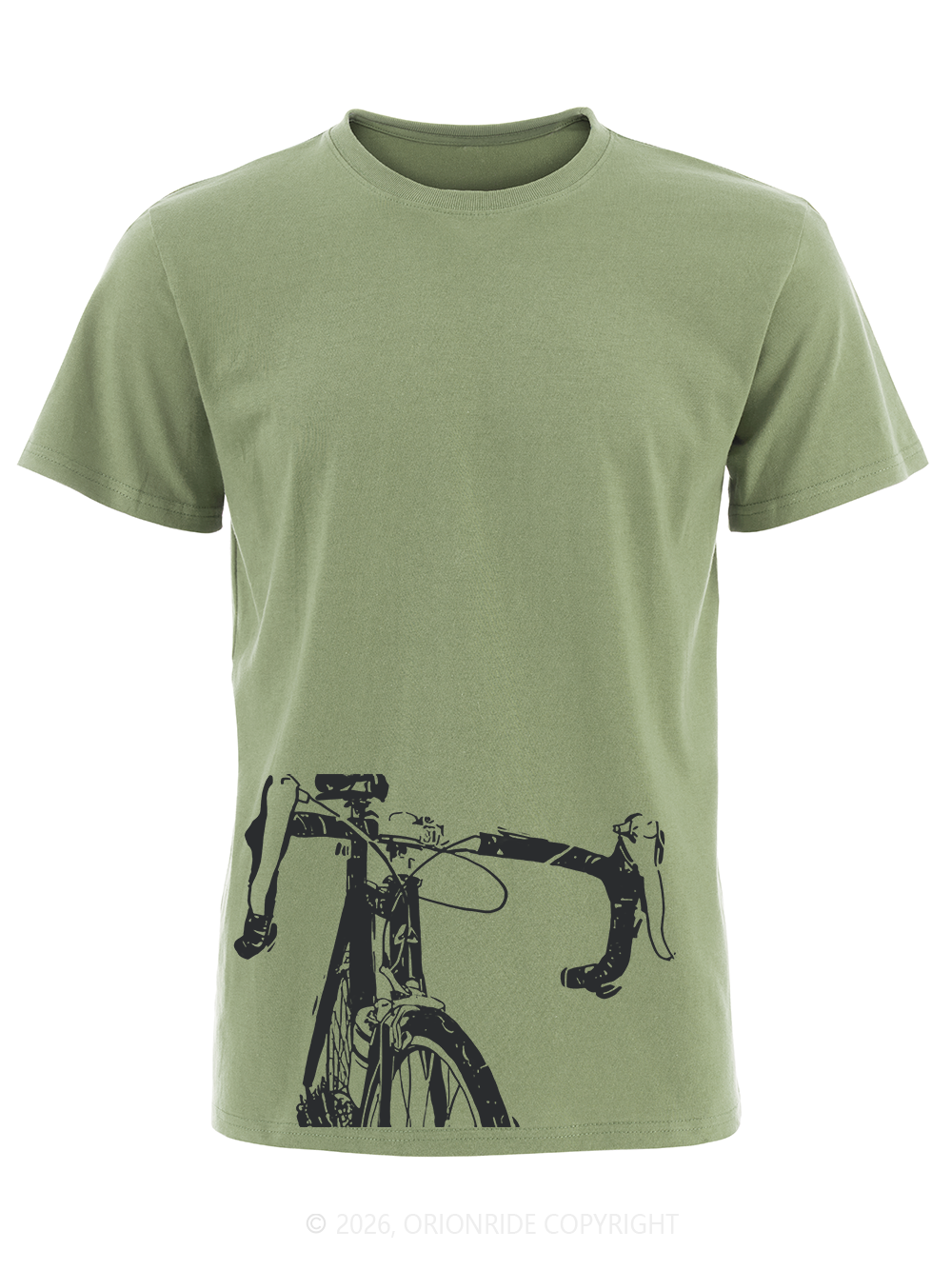 Orionride Bicycle Handlebars Short Sleeves Bike T-Shirt