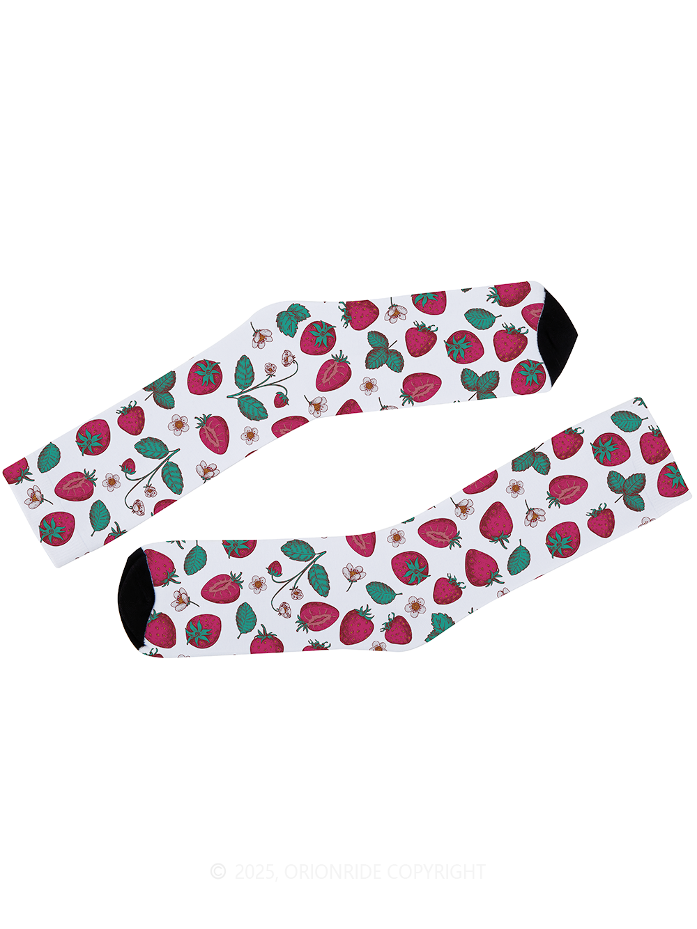 Orionride Strawberry Diary Cycling Socks
