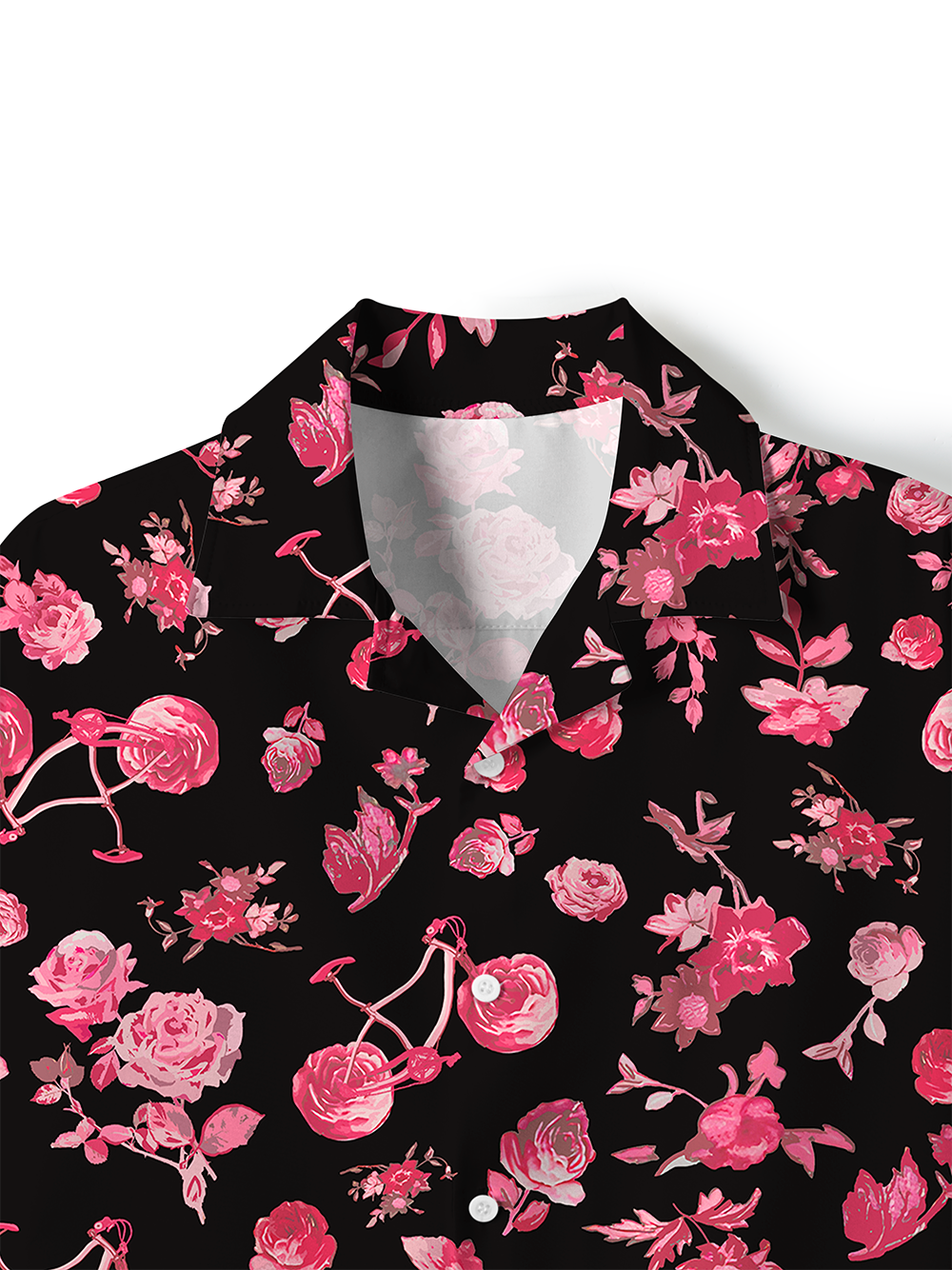 Orionride Romantic Trip Short Sleeves Cuban Collar Hawaiian shirt