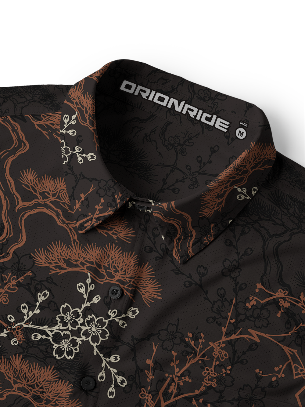 Orionride Lacquer Heritage Men's Stretchy Breathable Long Sleeve Gravel Shirt