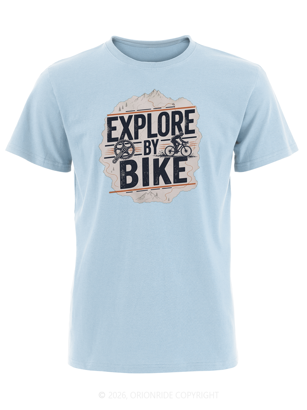 Orionride Explore By Bike Short Sleeves Bike T-Shirt