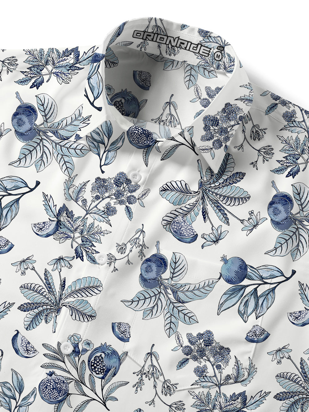 Orionride Juicy Pomegranate Zipper Pockets Ultra Lightweight Short Sleeves Gravel Shirt