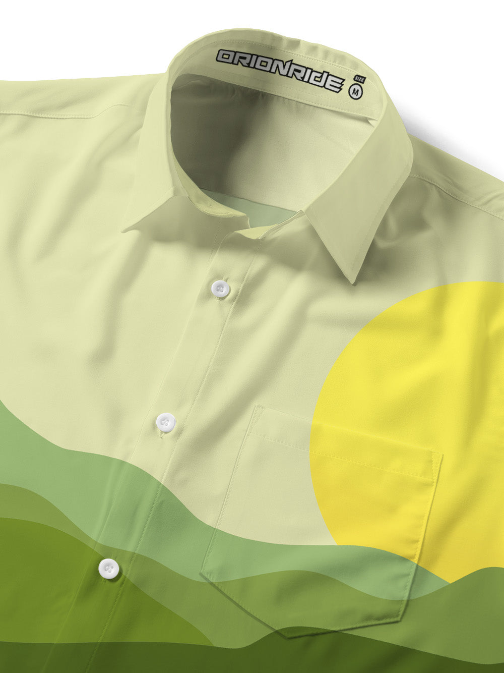 Orionride Lonely Journey Zipper Pockets Ultra Lightweight Short Sleeves Gravel Shirt