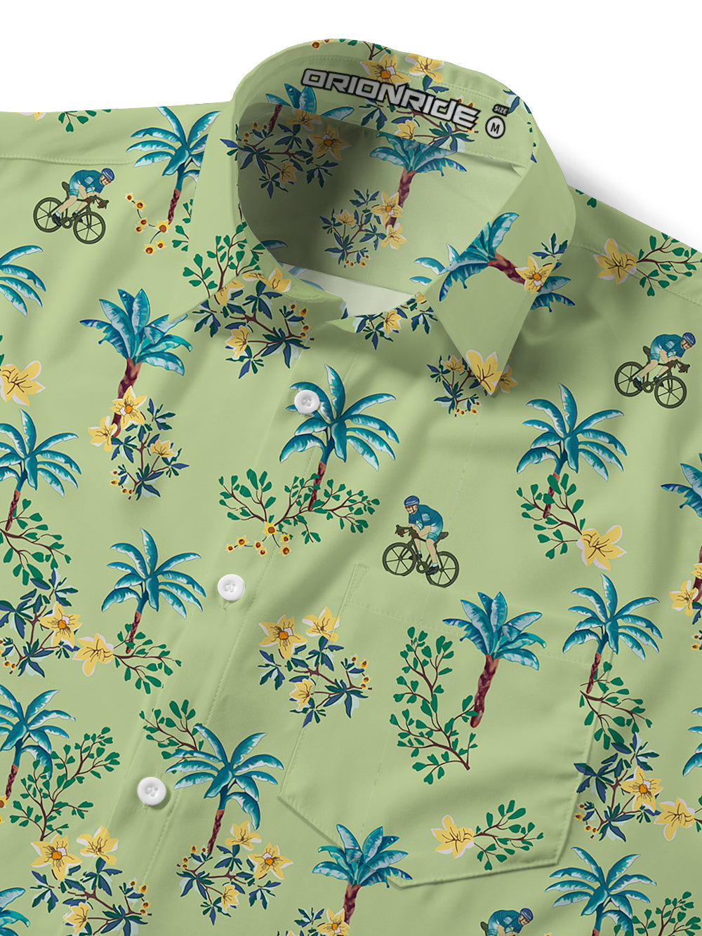 Orionride Woods Ride Zipper Pockets Ultra Lightweight Short Sleeves Gravel Shirt