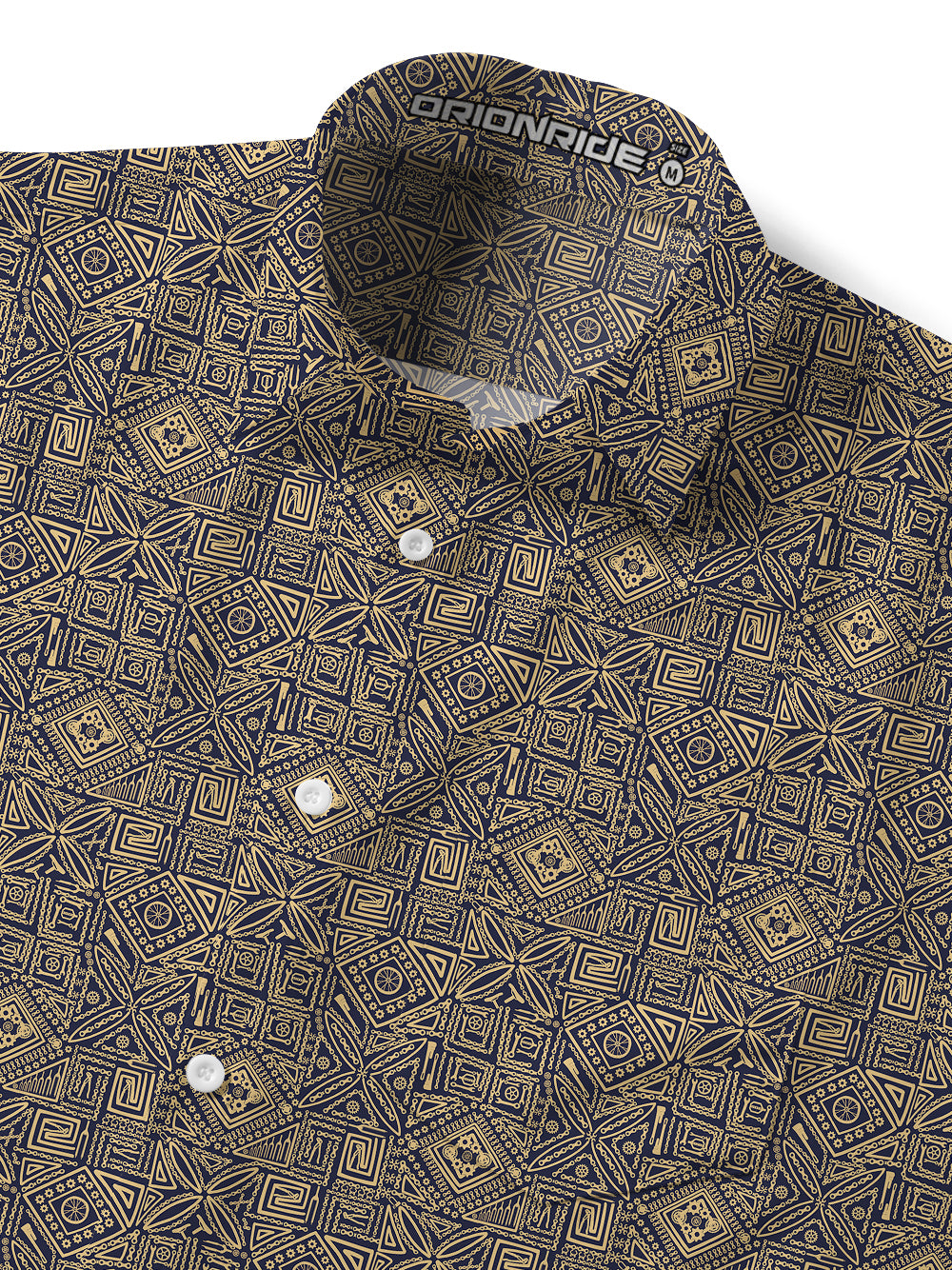 Orionride Parts Maze Zipper Pockets Ultra Lightweight Short Sleeves Gravel Shirt