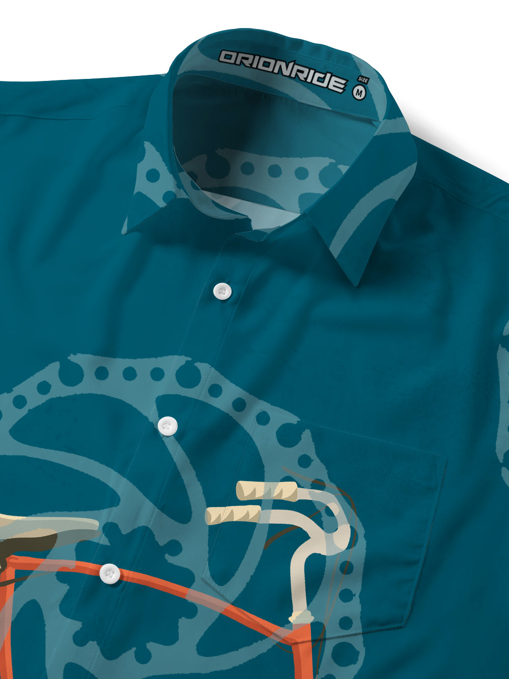 Orionride Gear Bicycle Zipper Pockets Ultra Lightweight Short Sleeves Gravel Shirt