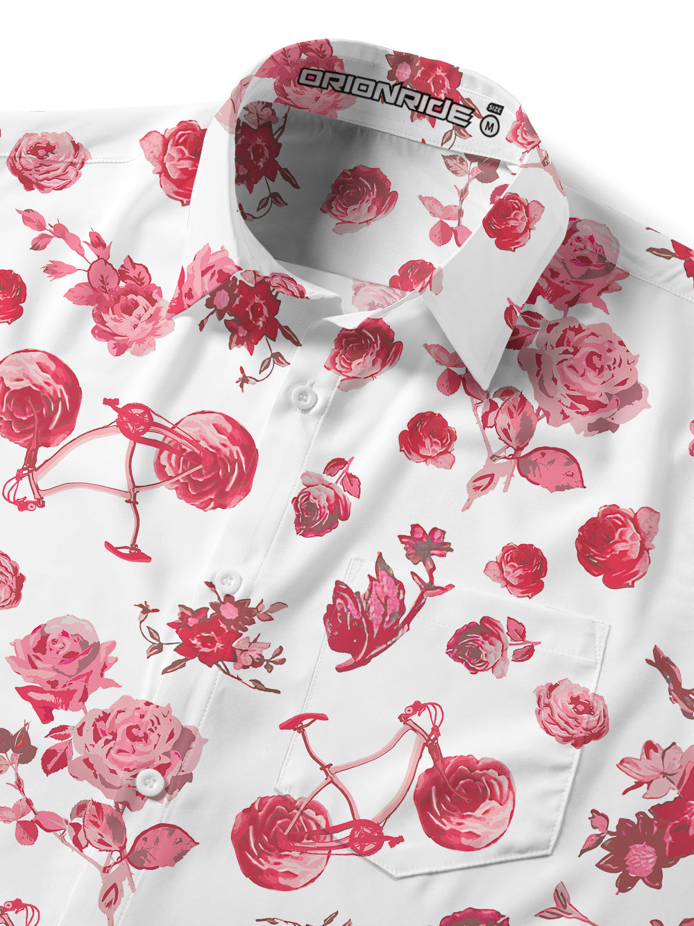 Orionride Romantic Trip Ultra Lightweight Short Sleeves Hawaiian shirt