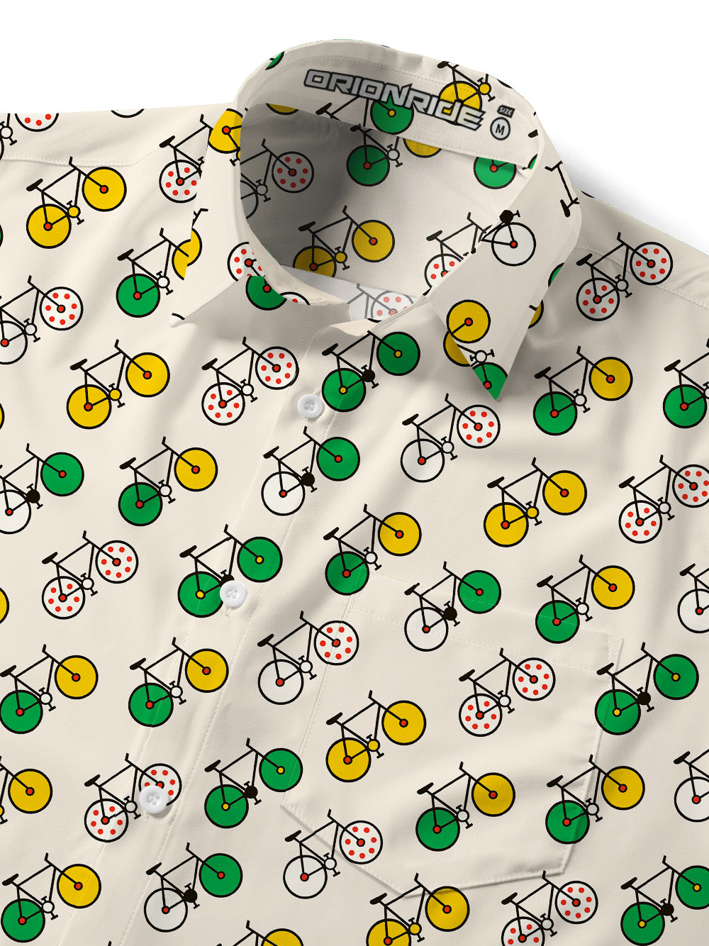 Orionride King Of The Competition Zipper Pockets Ultra Lightweight Short Sleeves Gravel Shirt