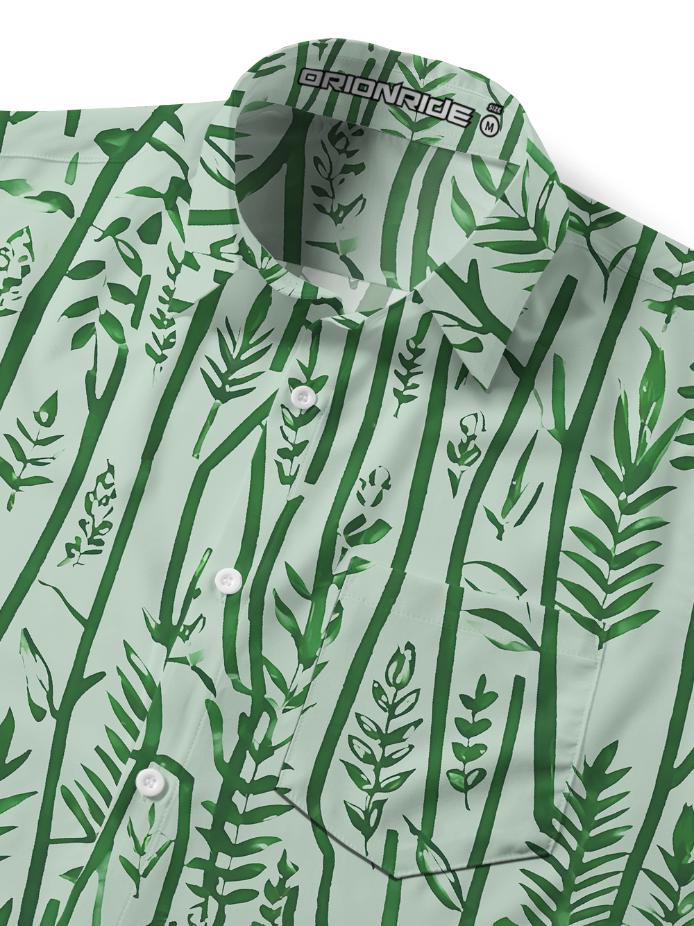 Orionride Plant Exhibition Zipper Pockets Ultra Lightweight Short Sleeves Gravel Shirt