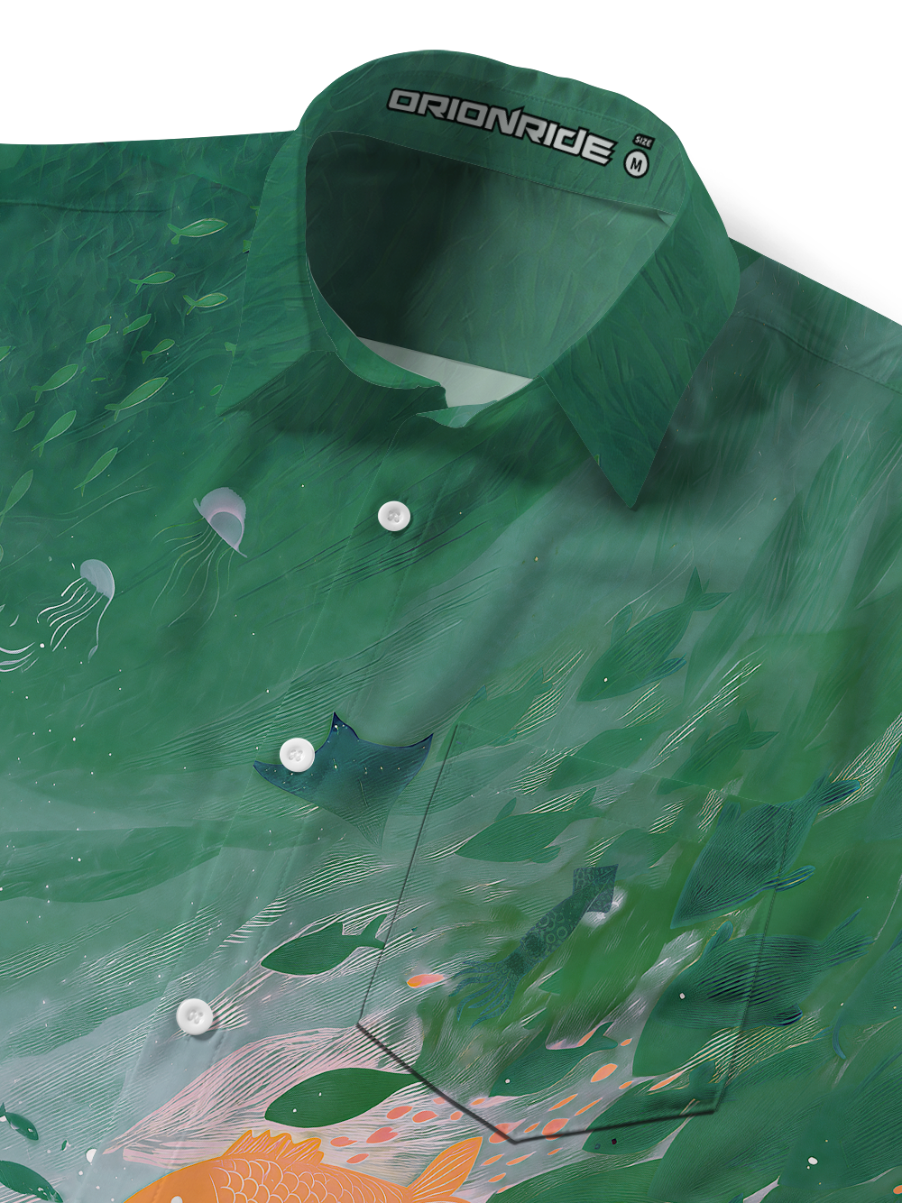 Orionride Solo Swim Zipper Pockets Ultra Lightweight Short Sleeves Gravel Shirt