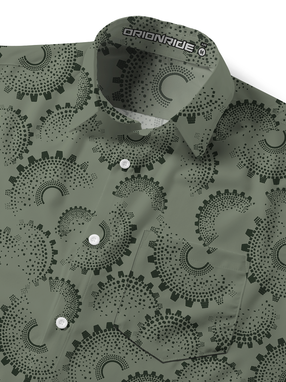 Orionride Concentric Gears Zipper Pockets Ultra Lightweight Short Sleeves Gravel Shirt