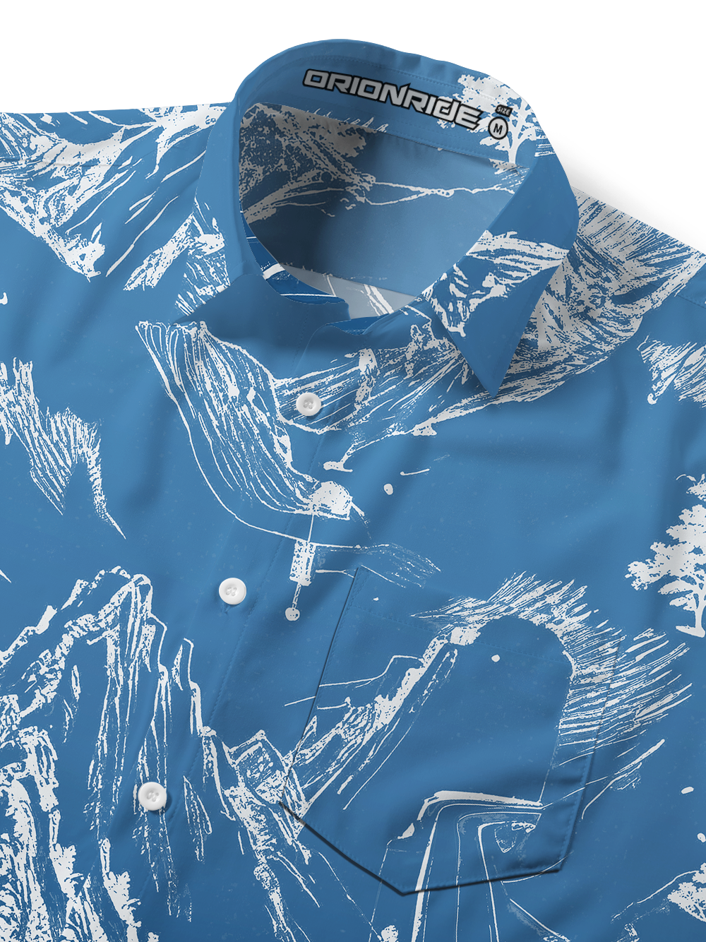 Orionride Road Cycling Zipper Pockets Ultra Lightweight Short Sleeves Gravel Shirt