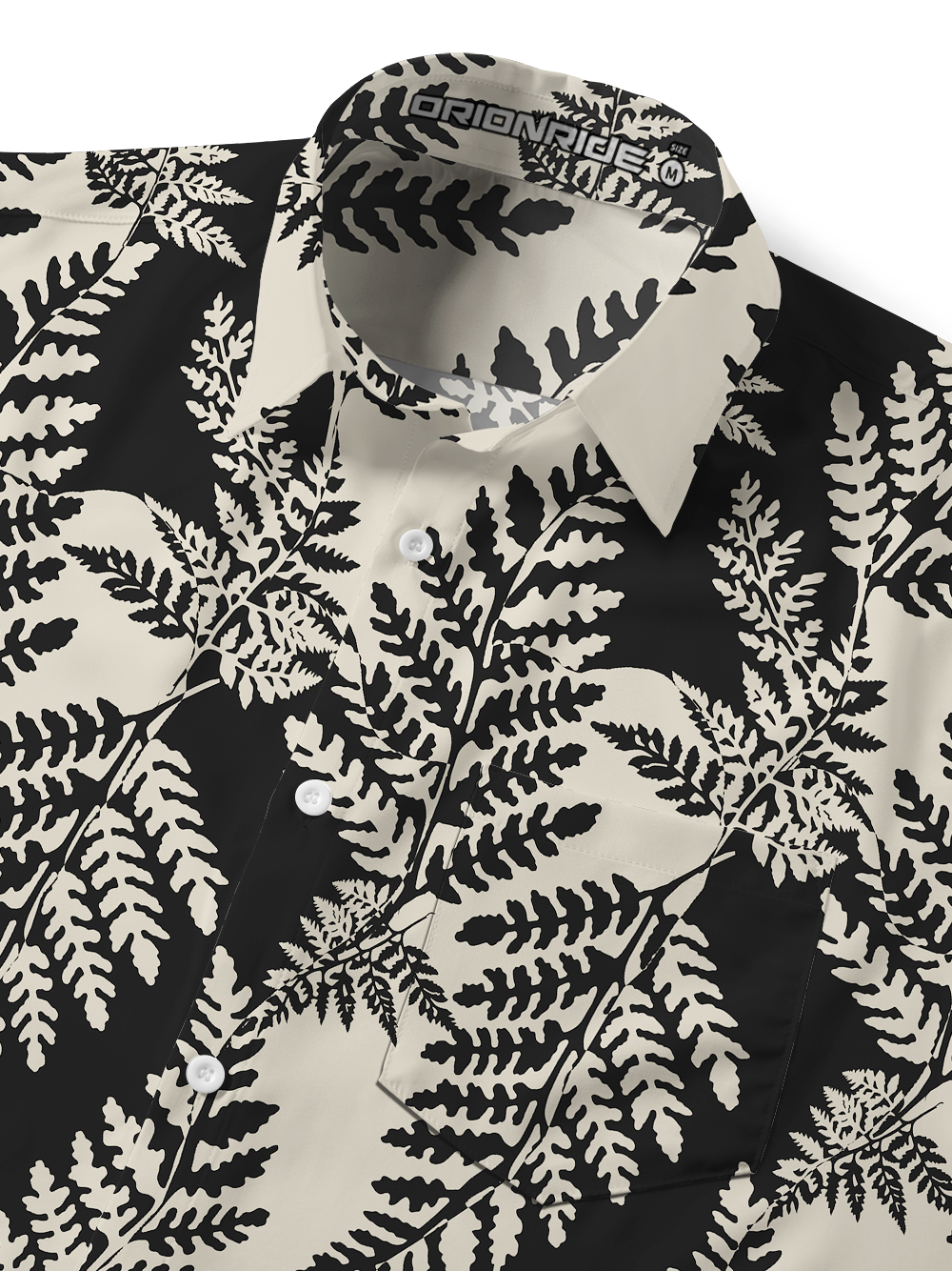 Orionride Fern Green Shadow Zipper Pockets Ultra Lightweight Short Sleeves Gravel Shirt