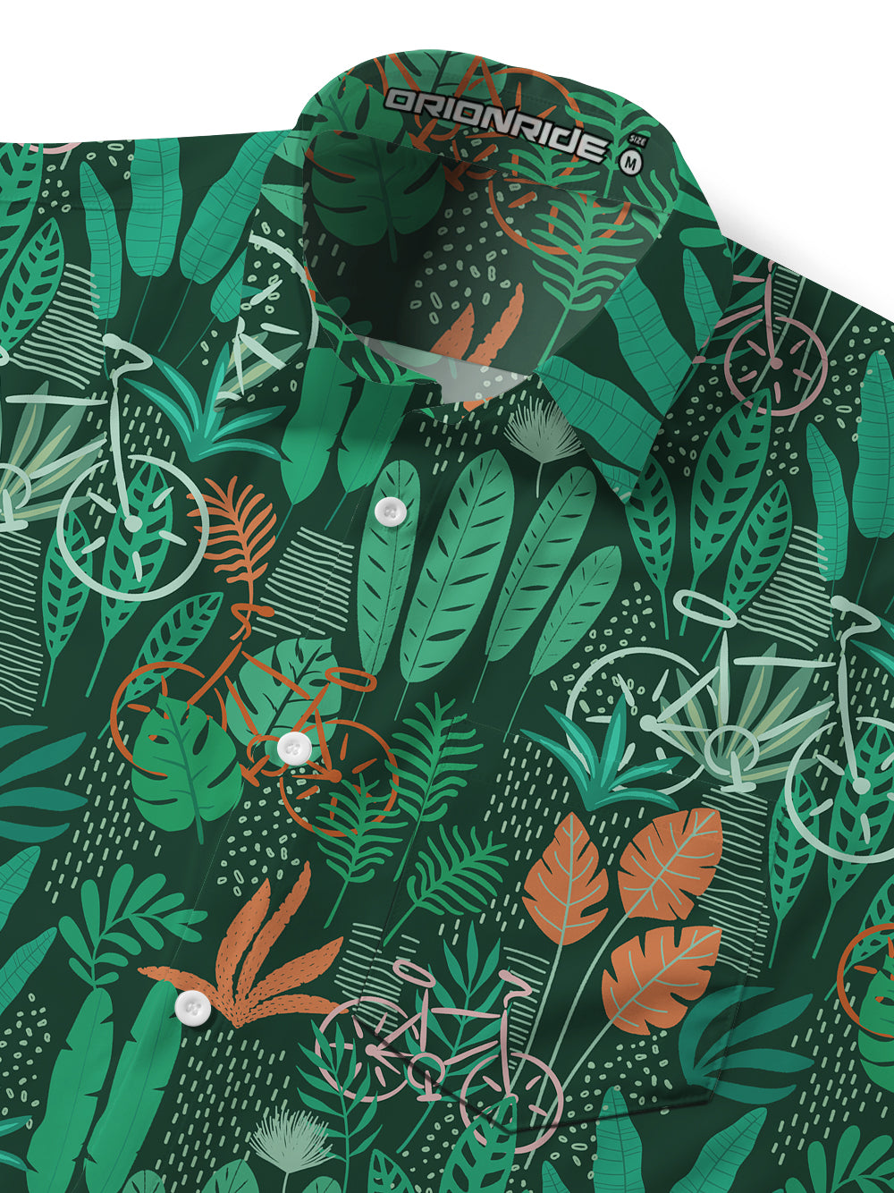 Orionride Short Sleeves Tropical Hawaiian Ultra Lightweight Hawaiian shirt