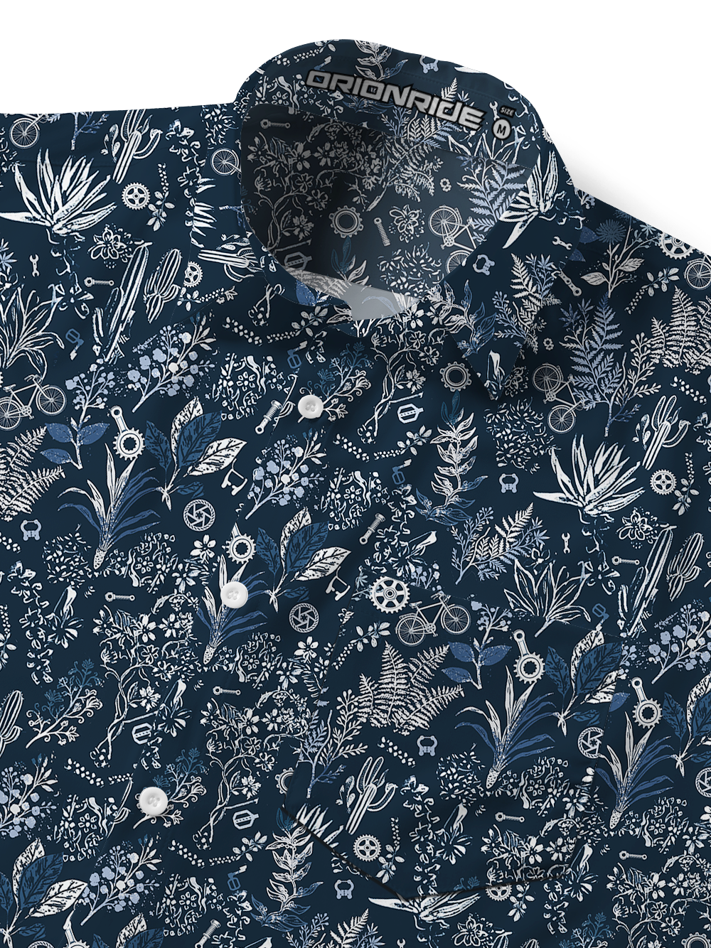 Orionride Forest Walk Zipper Pockets Ultra Lightweight Short Sleeves Gravel Shirt