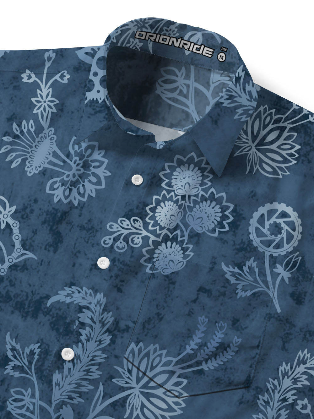 Orionride Gear Petals Zipper Pockets Ultra Lightweight Short Sleeves Gravel Shirt