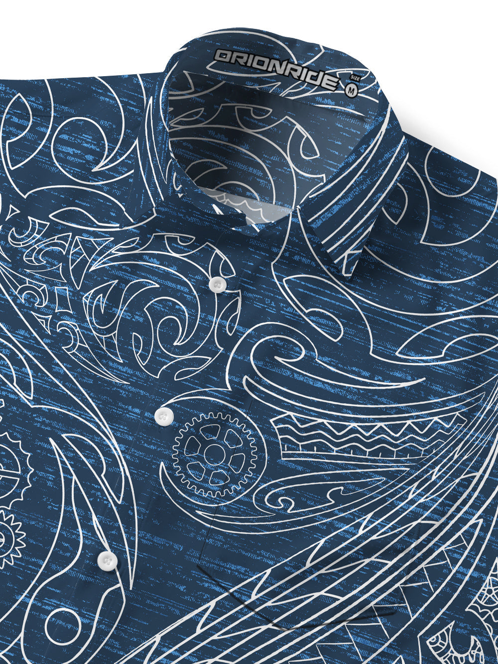 Orionride Gear Marks Ultra Lightweight Short Sleeves Hawaiian shirt