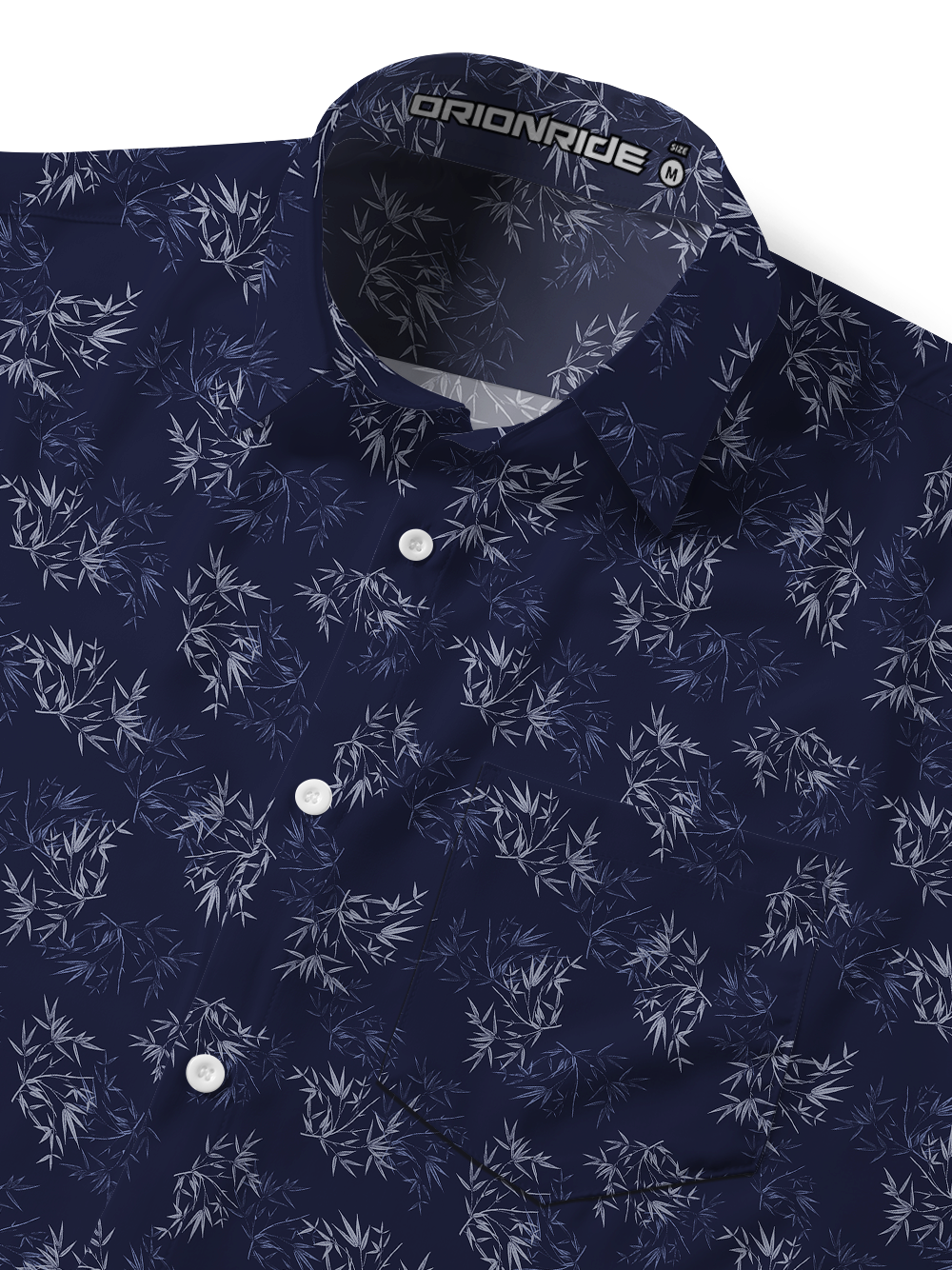 Orionride Silent Bamboo Zipper Pockets Ultra Lightweight Short Sleeves Gravel Shirt