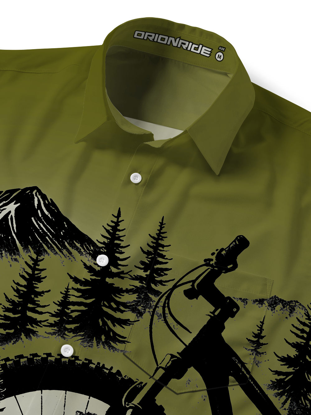 Orionride An Imaginary Adventure Zipper Pockets Ultra Lightweight Short Sleeves Gravel Shirt