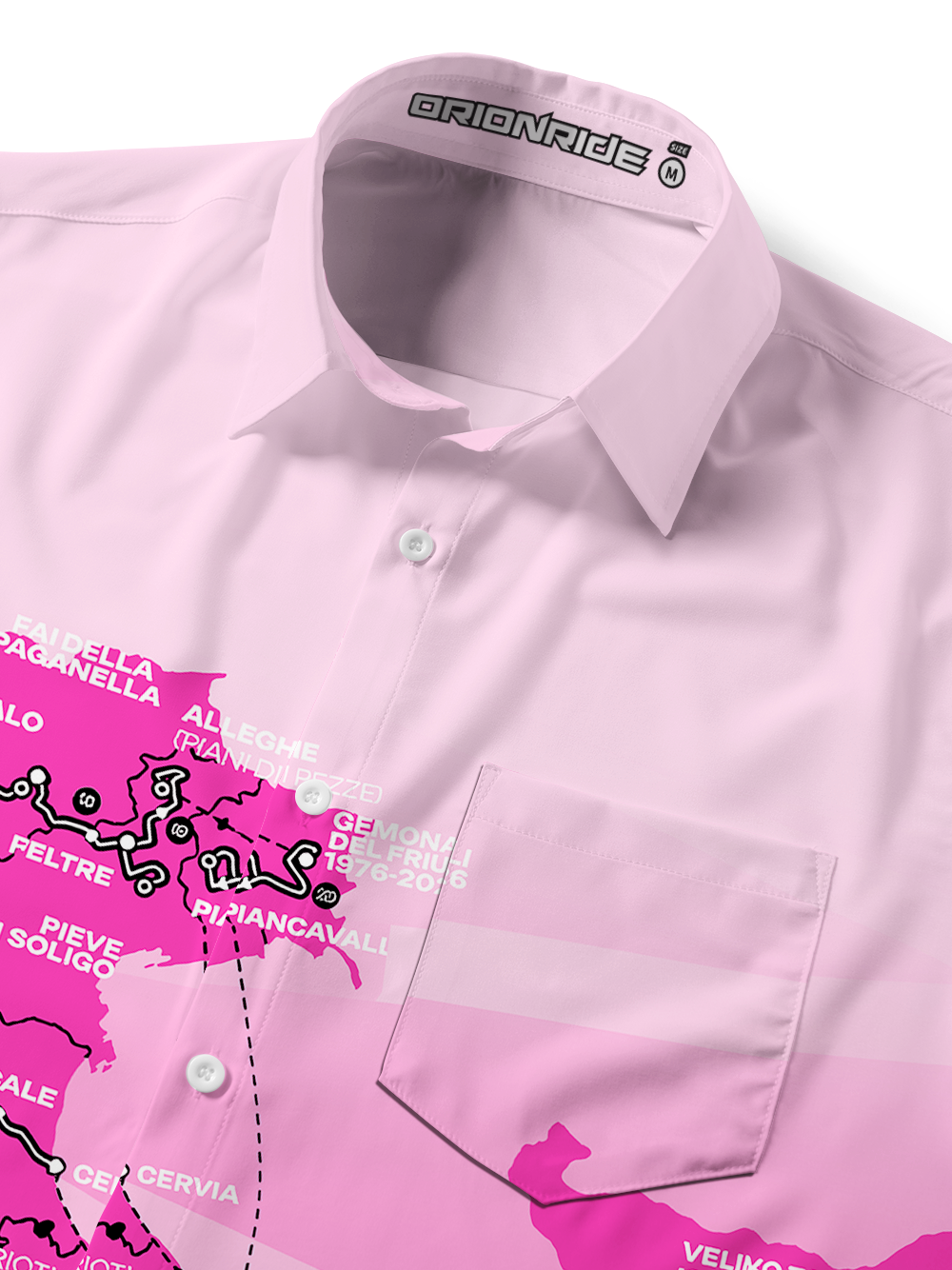 Orionride City Tour Zipper Pockets Ultra Lightweight Short Sleeves Gravel Shirt