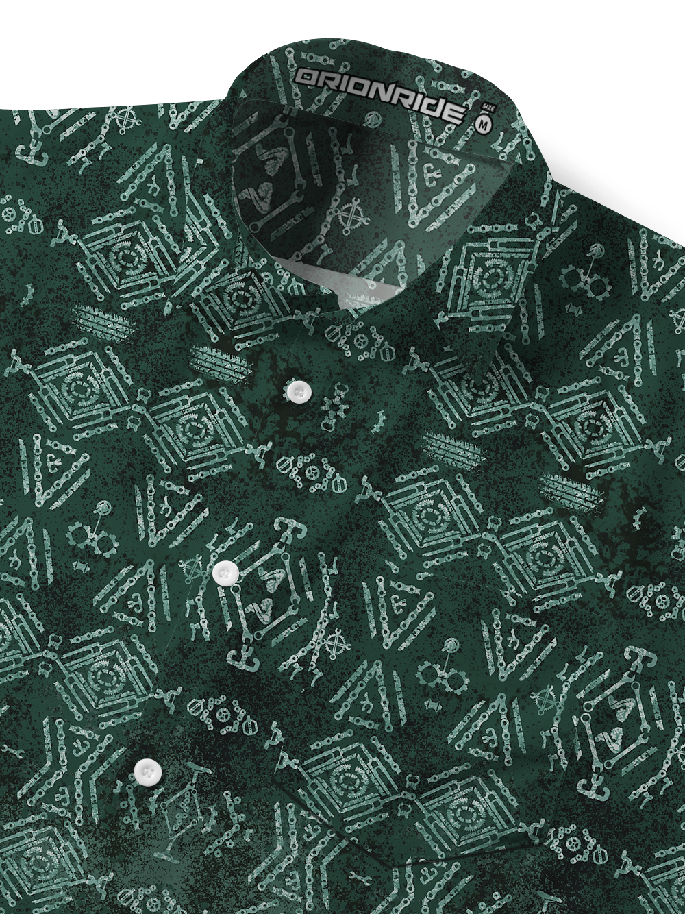 Orionride Neatly Arranged Parts Zipper Pockets Ultra Lightweight Short Sleeves Gravel Shirt