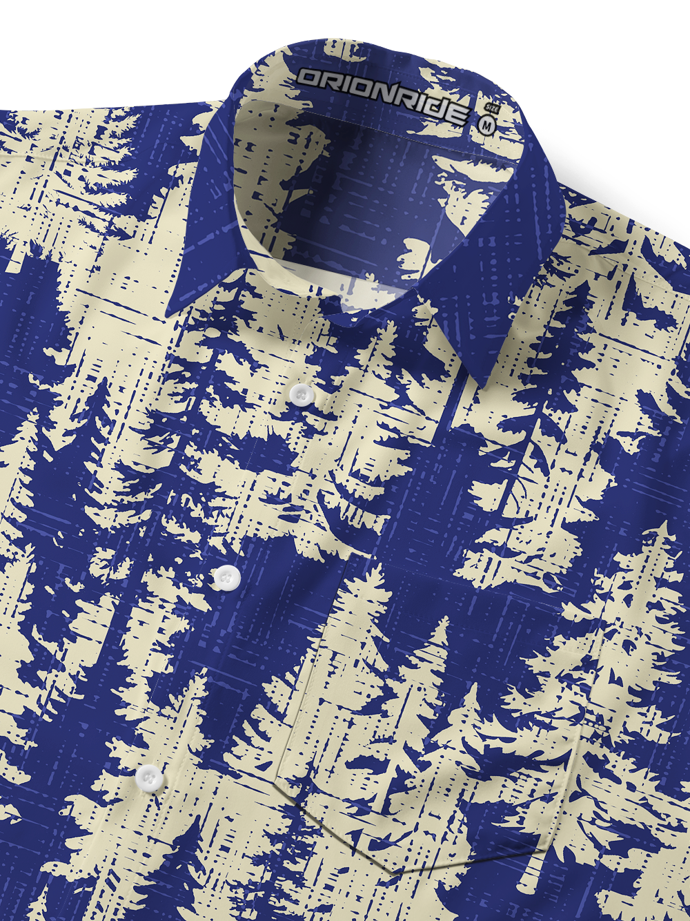 Orionride Rough Forest Zipper Pockets Ultra Lightweight Short Sleeves Gravel Shirt
