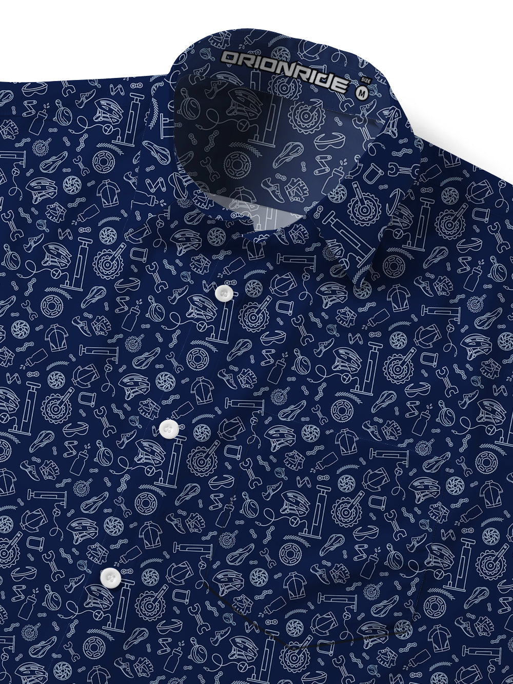 Orionride Cycling Parts Ultra Lightweight Short Sleeves Hawaiian shirt