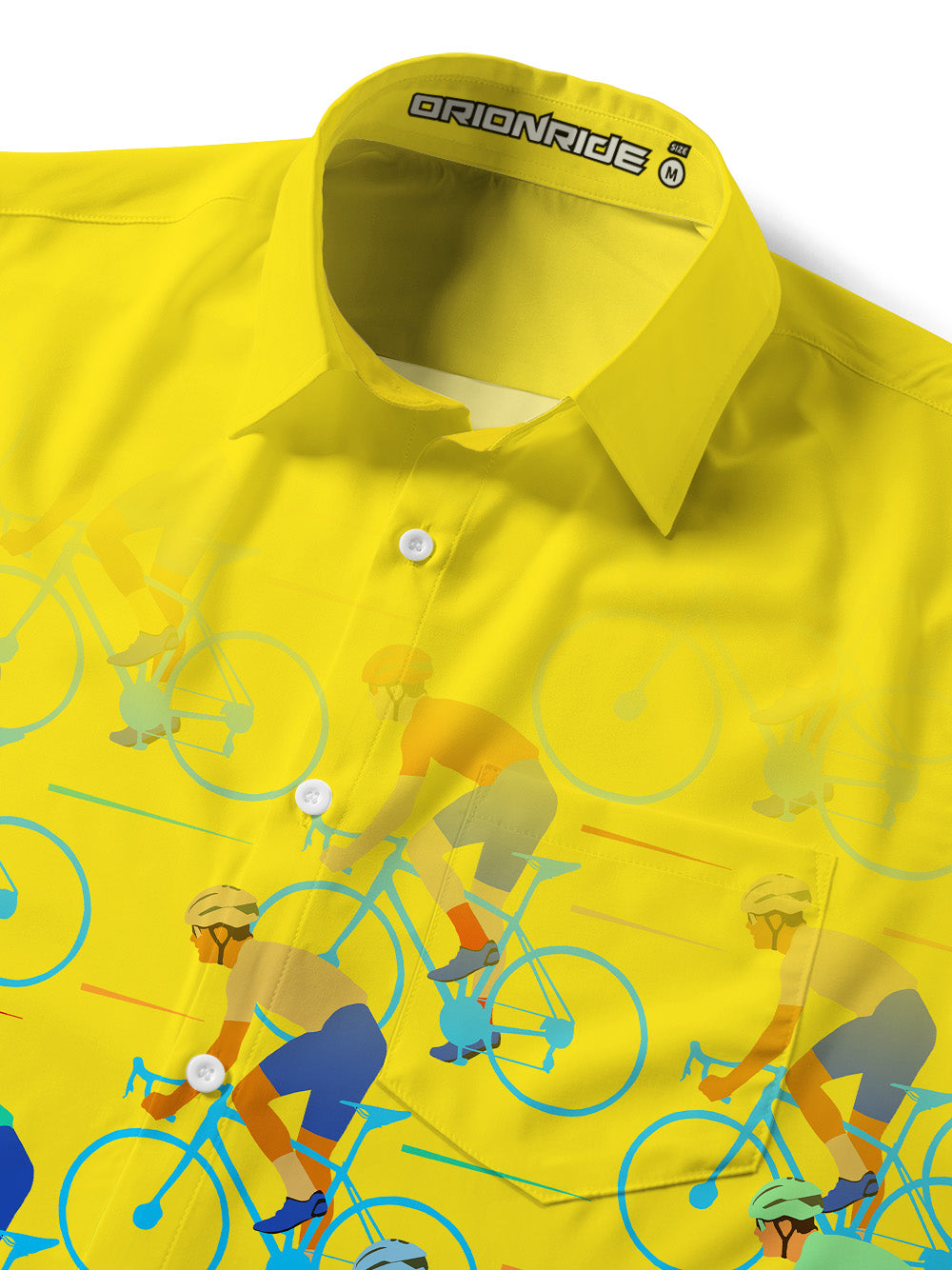 Orionride Passionate Competition Zipper Pockets Ultra Lightweight Short Sleeves Gravel Shirt