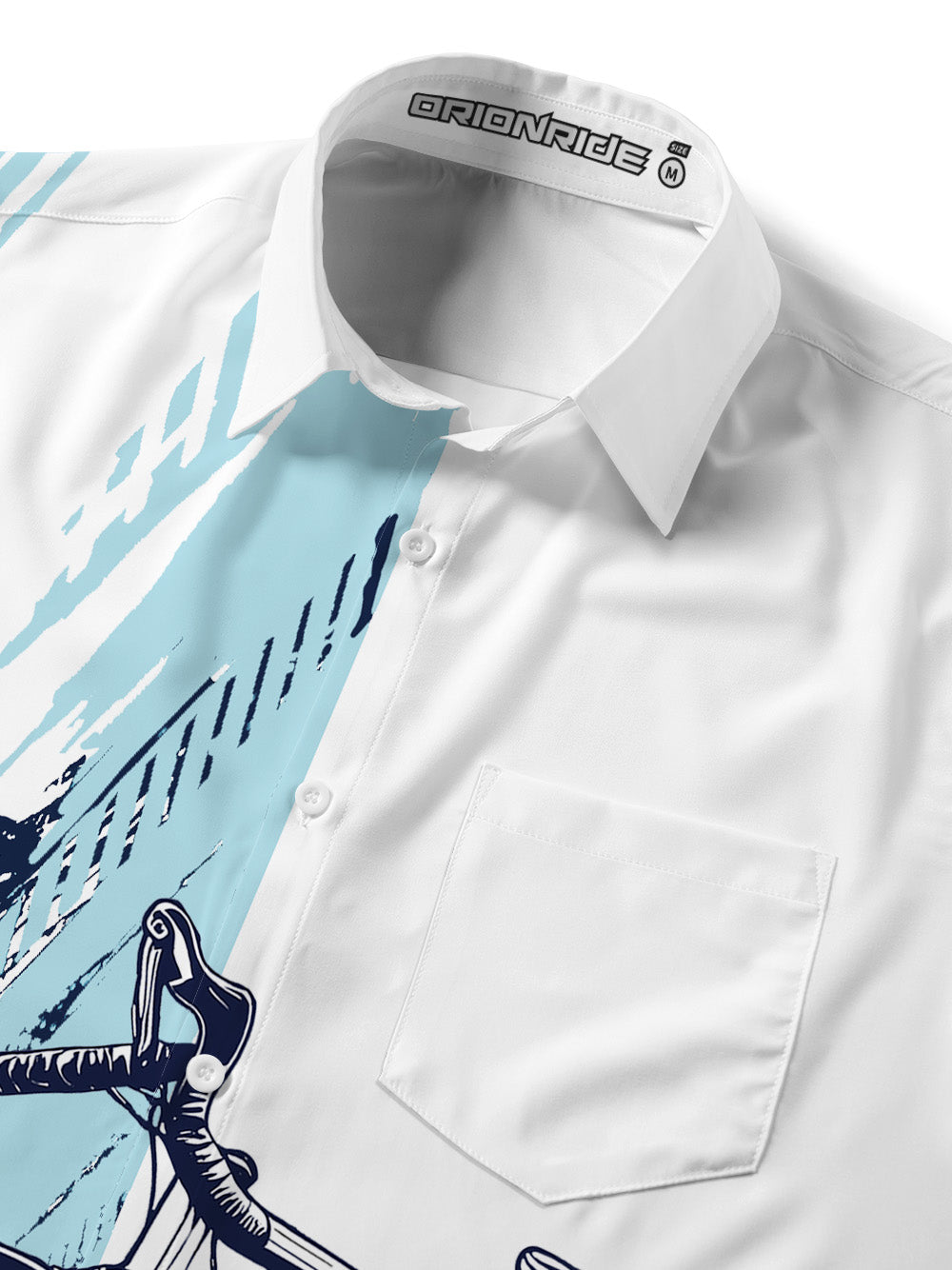 Orionride Wild Bike Zipper Pockets Ultra Lightweight Short Sleeves Gravel Shirt