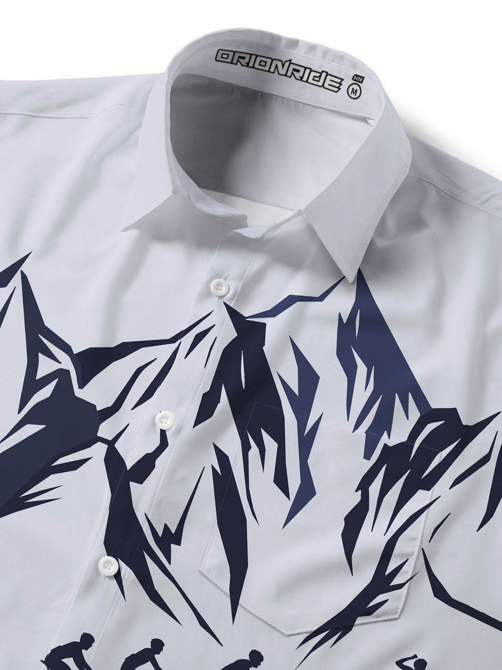 Orionride Riding In Groups Zipper Pockets Ultra Lightweight Short Sleeves Gravel Shirt