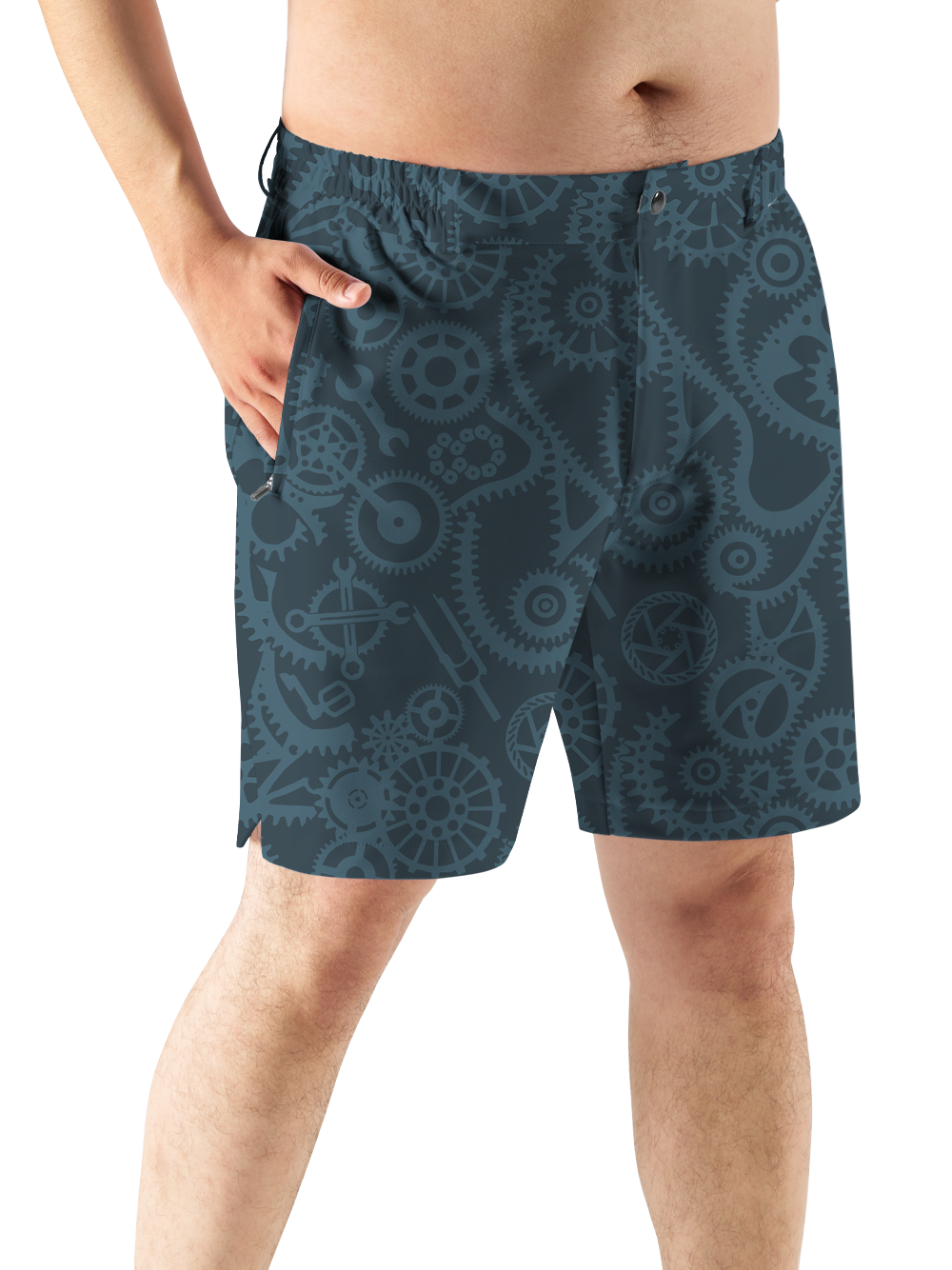 Orionride Gear Diversification Cycling Short With 2 Zipper Pockets