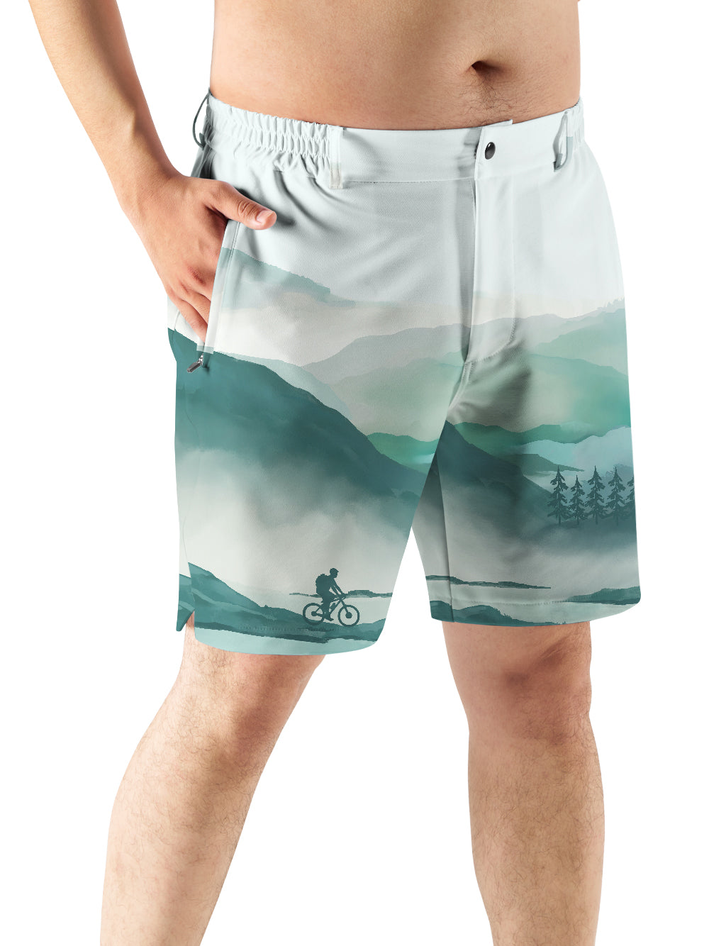 Orionride Mountain Adventure Cycling Short With 2 Zipper Pockets