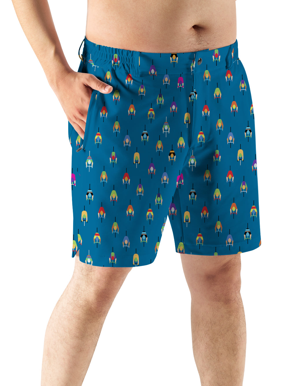 Orionride Urban Cycling Short With 2 Zipper Pockets