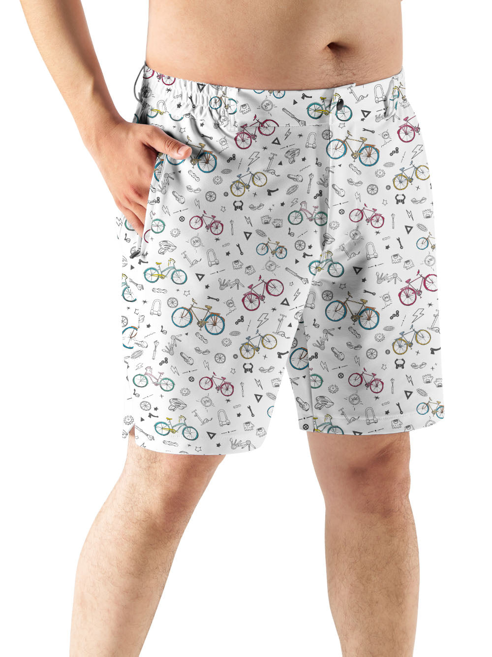 Orionride Parts World Cycling Short With 2 Zipper Pockets