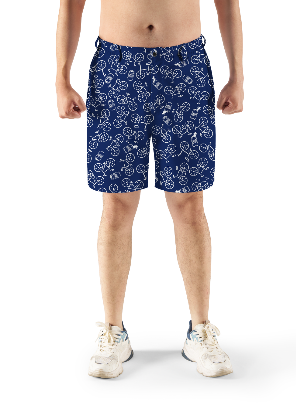 Orionride Beer Bike Cycling Short With 2 Zipper Pockets