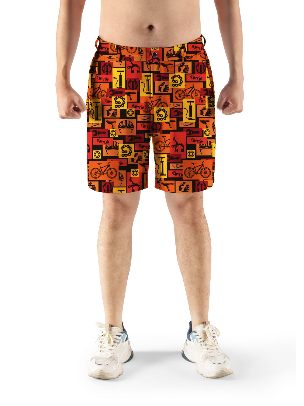 Orionride Cycling Suit Cycling Short With 2 Zipper Pockets