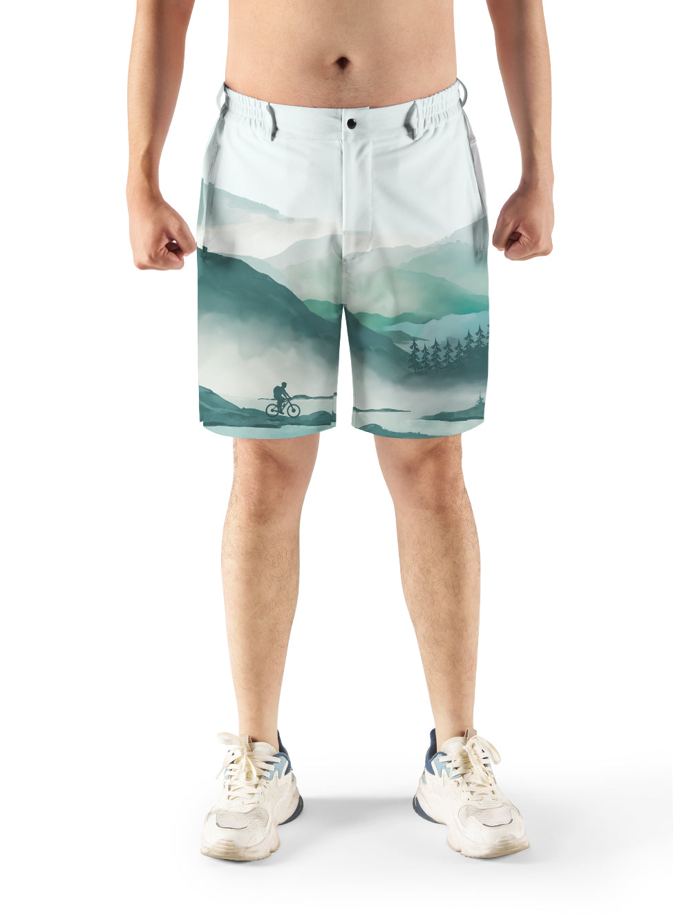 Orionride Mountain Adventure Cycling Short With 2 Zipper Pockets