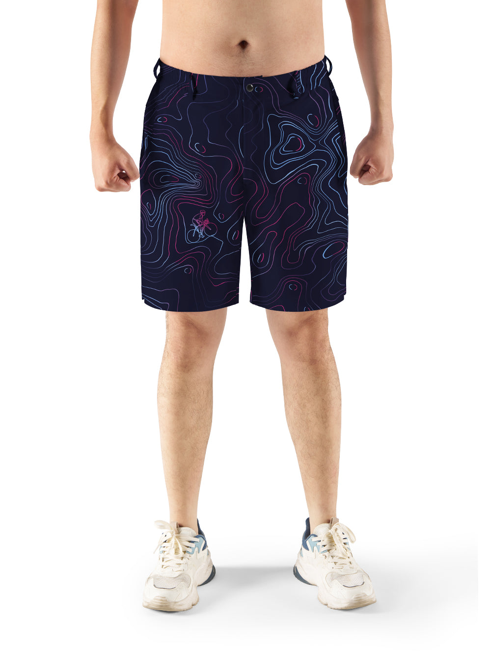Orionride Contour Ride Cycling Short With 2 Zipper Pockets