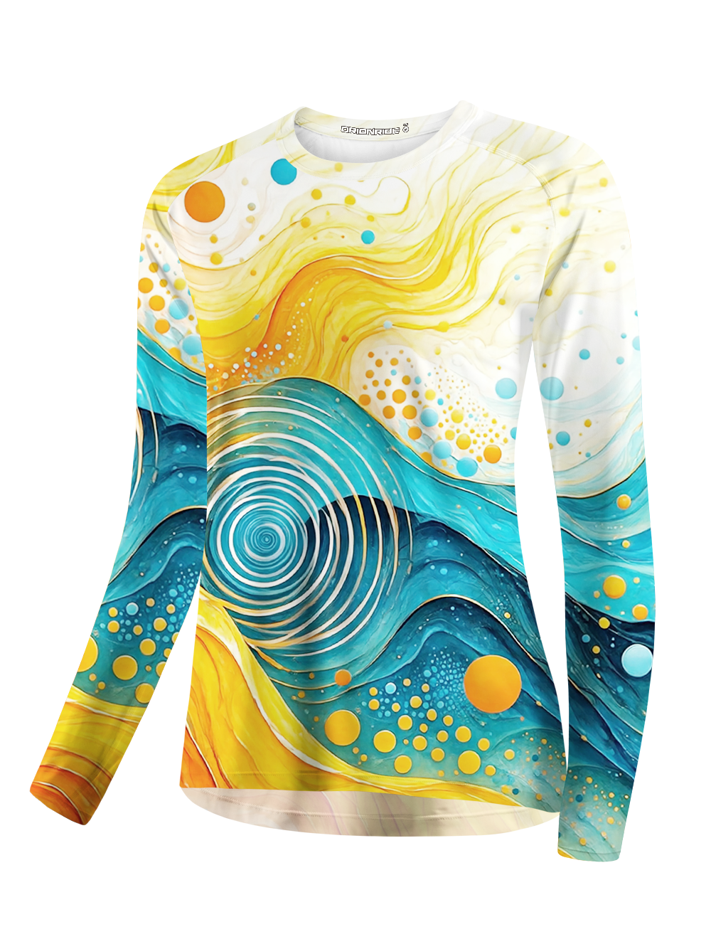 Orionride Water Droplet Vortex Women's Quick Dry Downhill Jersey