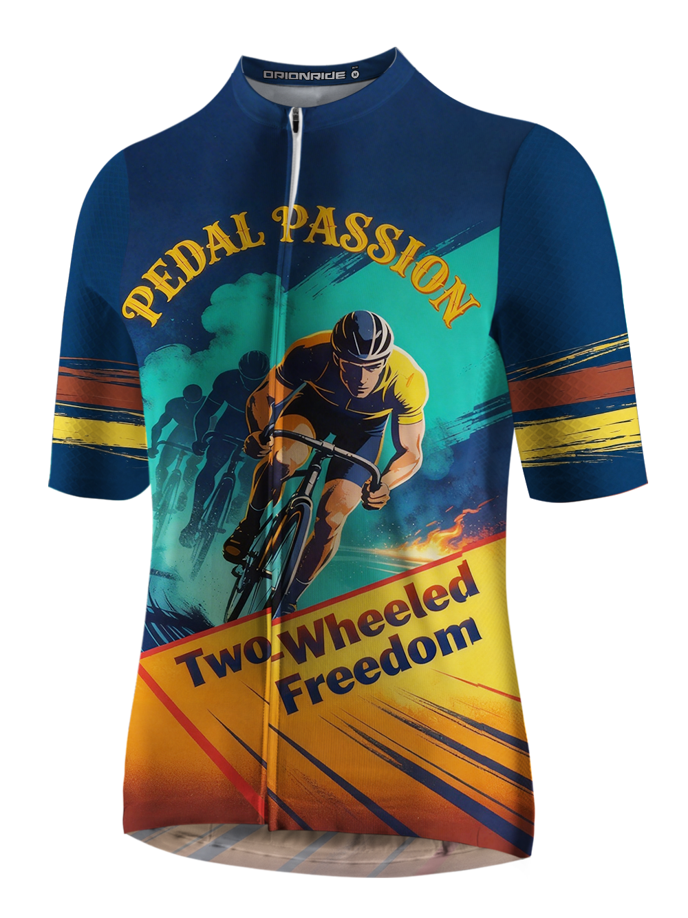 Orionride Pedal Passion Short Sleeves Cycling Jersey
