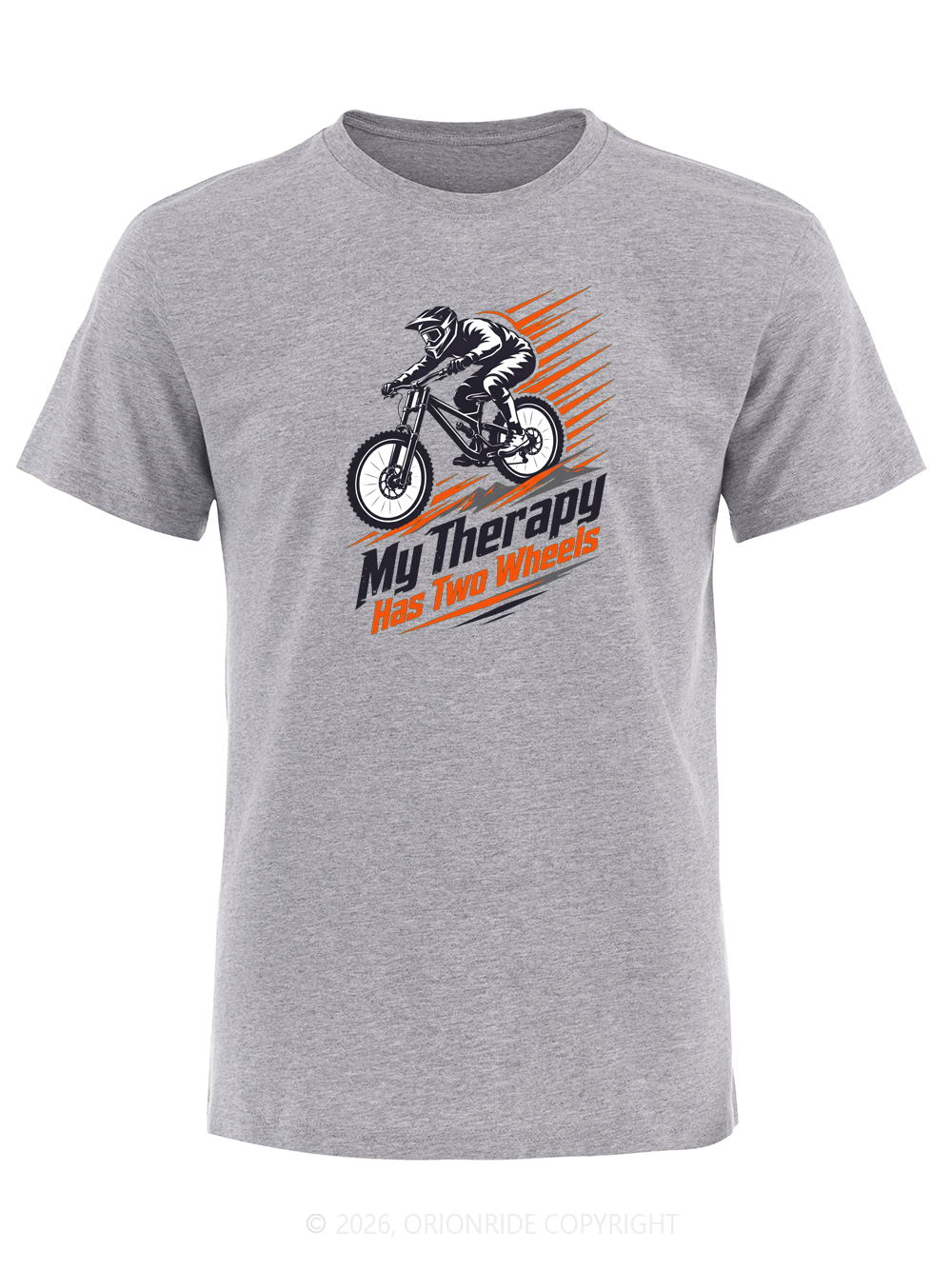 Orionride Two-Wheel Cure Short Sleeves Bike T-Shirt