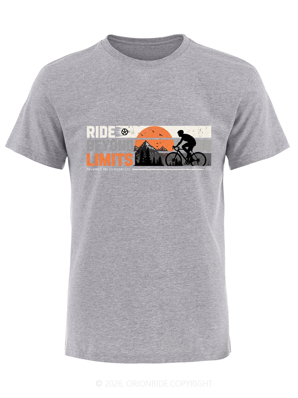Orionride Beyond Limit Ride Short Sleeves Bike T-Shirt